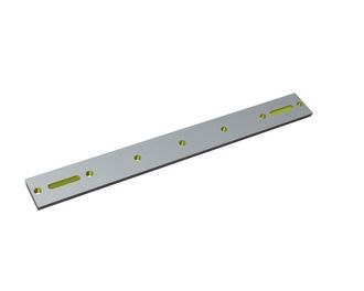 Stator knife 998x110x24 StandardCut, 7 holes, cutting edge 75°, X version for Zeno Zerkleinerungsmaschinen 