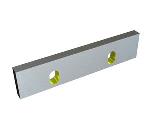 Statormesser 309x70x20, Eco Line, 2 Langlöcher, 2xM12 Gewinde, X-Version für Rapid Granulator AB 