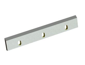 Statormesser 454x72x14, Eco Line, 3 Langlöcher, Schneide 45°/30°, W9-Variante für Rapid Granulator AB 