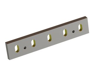 Statormesser 513x98x22, Eco Line, 5 Langlöcher, Schneide 82°/78°, 2xM12 Gewinde, X-Variante für Cumberland 