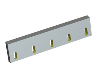 Statormesser 519x117x25, Eco Line, 5 Langlöcher, Schneide 71°, X-Variante für Tria 
