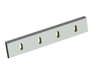 Statormesser 526x100x22, Eco Line, 4 Langlöcher 18x42, Abstand 120, Schneide 75°, X-Variante für Zerma | AMIS 