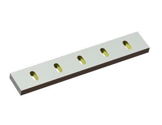 Statormesser 607x100x30, Eco Line, 5 Langlöcher, Schneide 75°, X-Variante 