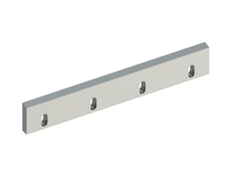 Statormesser 608x98x25, Premium Line, 4 Langlöcher, Schneide 80°, X-Variante 