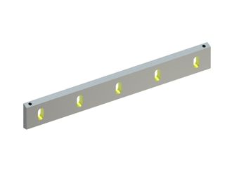 Statormesser 710x100x22, Eco Line, 5 Langlöcher, Schneide 75°, 2xM12, X-Variante für Zerma | AMIS 