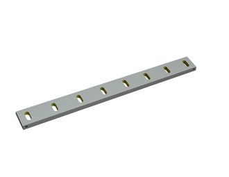Statormesser 992x100x22, Eco Line, 8 Langlöcher, beidseitige Schneide 75°, X-Variante für Wipa Werkzeug- und Maschinenbau GmbH 
