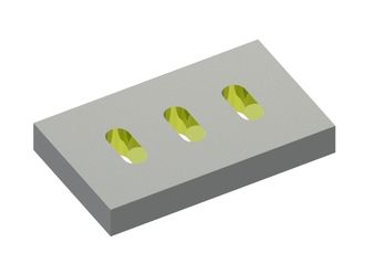 Statormesser Außen 185x110x25 Eco Line 
