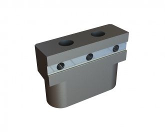 Support de couteau rotor droite 200x157x70, version 200 pour Artech Recyclingtechnik GmbH 