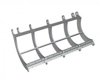 Support de crible 2114x1125x505, version système de changement rapide pour Lindner Recyclingtech Lindner Jupiter