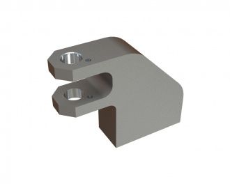 Support de cylindre pour support de crible 180x142x50 pour Lindner Recyclingtech Lindner Komet