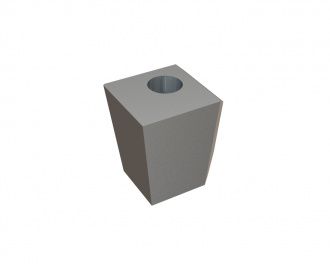 Support de lame 41x39x39 pour Weima Maschinenbau GmbH Weima WLK