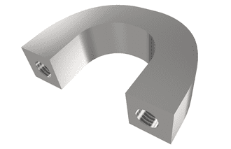 Support screen basket top middle for Vecoplan Vecoplan VEZ