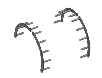 Support sealing ring housing 4-tlg. left/right for Lindner Recyclingtech Lindner Power Komet 2800