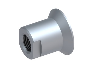 Threaded bushing Ø56/Ø40x48, M24 thread for Vecoplan Vecoplan VEZ