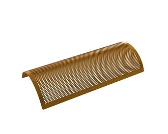 Tôle de criblage, largeur 1092, épaisseur t=6, perforation Ø10, ligament 4, résistante à l'usure pour Rapid Granulator AB 