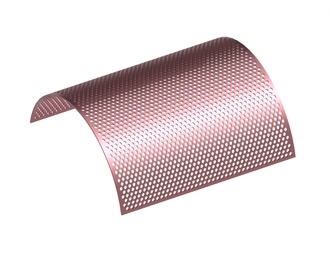 Tôle de criblage, largeur 688, épaisseur t=6, perforation Ø12, ligament 5, Hardox pour Heinrich Dreher Maschinenbau 