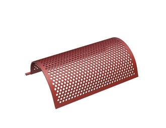 Tôle de criblage, largeur 728, épaisseur t=8, perforation Ø15, ligament 6 pour Hosokawa Alpine AG 