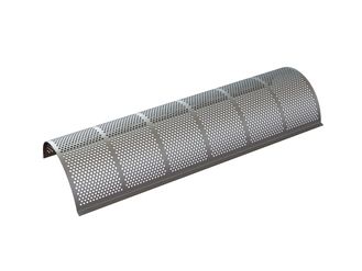 Tôle de crible largeur 1450, épaisseur t=4+1 avec 7 cales t=1, perforation ronde Ø4.2 pour Eldan Recycling Eldan FG | Fine Granulator