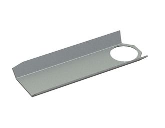 Tôle de réparation pour bras de levier d'unité hydraulique de poussée, longue pour Lindner Recyclingtech Lindner Komet 2800