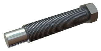 Tornillo de ajuste longitud 224, cabeza hexagonal ancho entre caras 46 para Amni Maschinenbau GmbH 