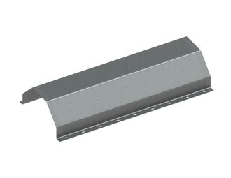 Trocknerblech 160 breit, Siebblechstärke t=5 Lochung Ø5, Steg 8 