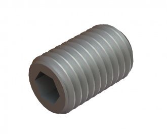 Vis sans tête M10x16 45H DIN 913 / ISO 4026, acier brut pour Lindner Recyclingtech Lindner Meteor