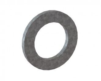 Washer M18, DIN 433 / ISO 7092, zinc-plated for Vecoplan Vecoplan VAZ 1300
