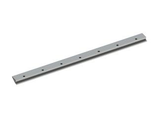 Wear plate 976x63x30, 7xØ13.5 with flat countersink Ø20 for Hosokawa Alpine AG 