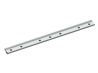 Wear plate 976x72x36, 7xØ13.5 with flat countersink Ø20 for Hosokawa Alpine AG 