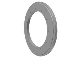 Wear ring right 2-parts for Vecoplan LLC (Retech) Vecoplan VVZ 190 Taifun