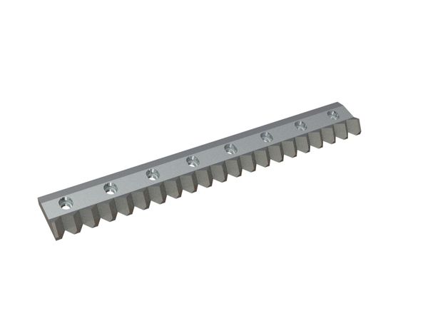 1-piece counter knife 793x106x35 Premium Line, version 40, X version for Vecoplan LLC (Retech) Vecoplan VDS 800
