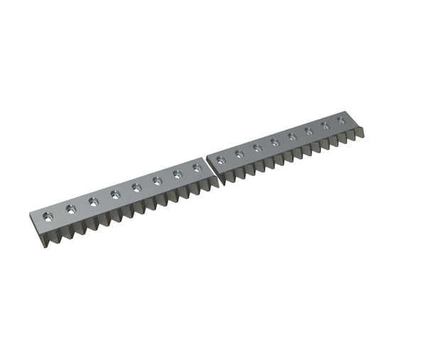 2-piece counter knife 1299x138x36 Premium Line, version 40, W9 version for Vecoplan 