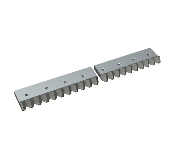 2-piece counter knife 794x108x35/25 Eco Line, version 40, X version for Vecoplan LLC (Retech) Vecoplan VDS 800