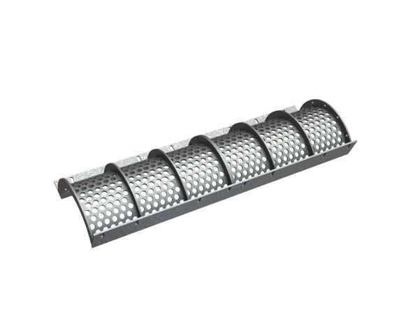 2-piece screen basket width 1700, screen plate thickness t=10, perforation Ø30, ligament 12/13.4 for Kueny 