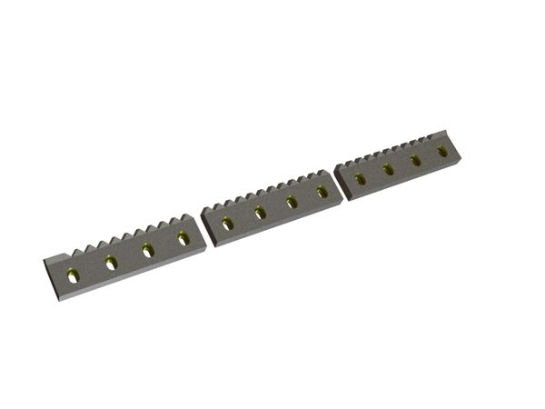 3-piece counter knife 1188x114x43, Eco Line, version 40, X version for ISVE 