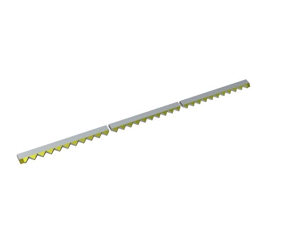 3-piece counter knife 2048x78x25 Eco Line, version 60, X version for Vecoplan LLC (Retech) Vecoplan VAZ 220/200