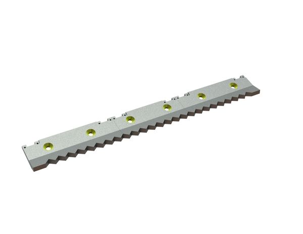 3-piece counter knife 961x117x28 Eco Line, version 40, W version for WEIMA America Inc. Weima WLK 10