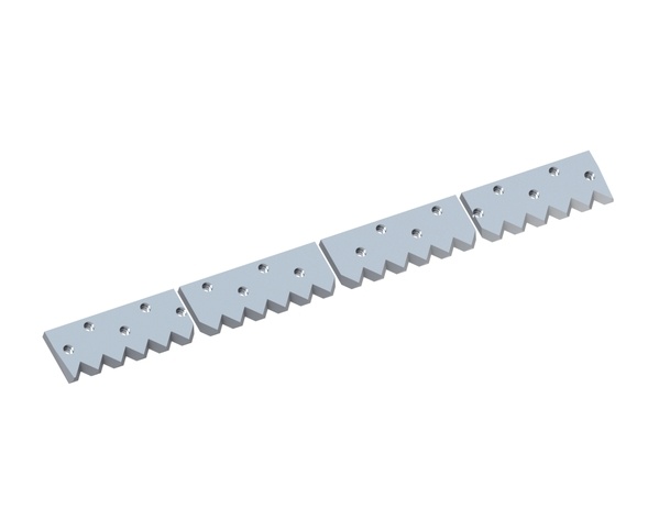 4-piece counter knife 1790x178x30 Premium Line, version 80, X version for Vecoplan Vecoplan VAZ
