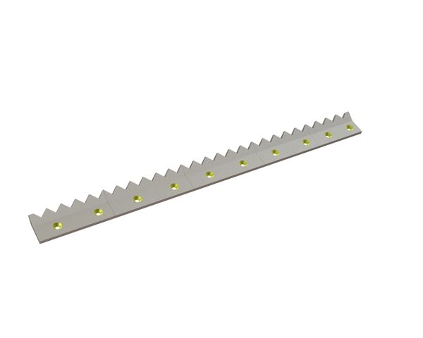 5-piece counter knife 1480x123x40 Eco Line, version 40, B1 version for Weima Maschinenbau GmbH Weima WLK
