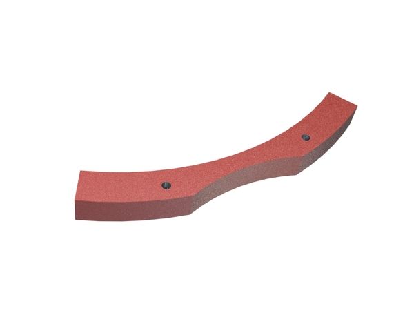 Anillo de desgaste superior derecho Ø1030x47, 2x rosca M16 para Adelmann Umwelt GmbH 