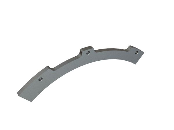 Anillo de sellado cassette de criba Ø540x453x12, 3x rosca M10 para Lindner Recyclingtech Lindner Antares 1600