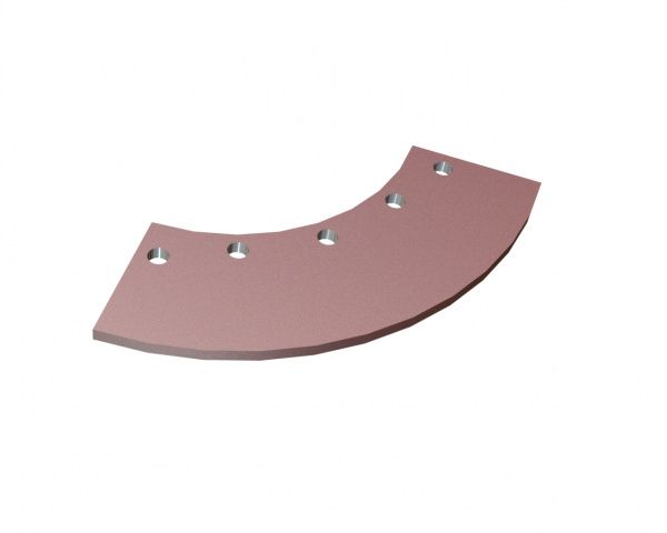 Anillo de sellado para rotor Ø746, Hardox para Lindner Recyclingtech Lindner Jupiter