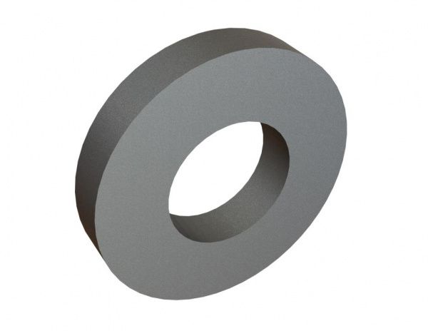 Arandela para soporte de cuchilla Ø35/17x6, Hardox para Lindner Recyclingtech 