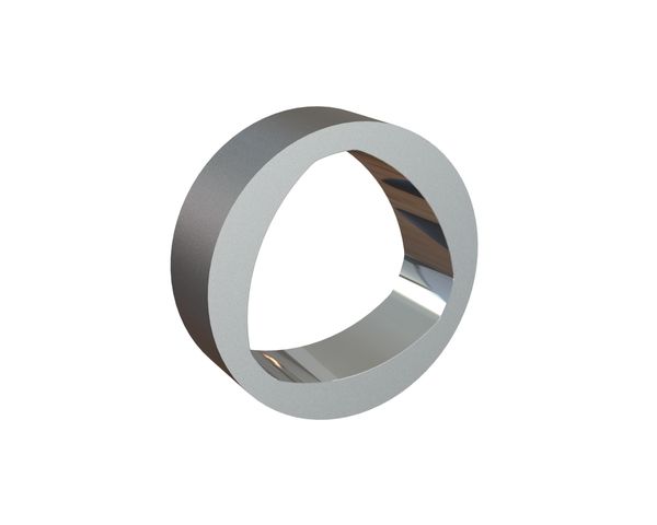 Bague d'écartement Ø236x74 pour MeWa | Ehehalt | Andritz MeWa | THM Recycling Mewa UC 150