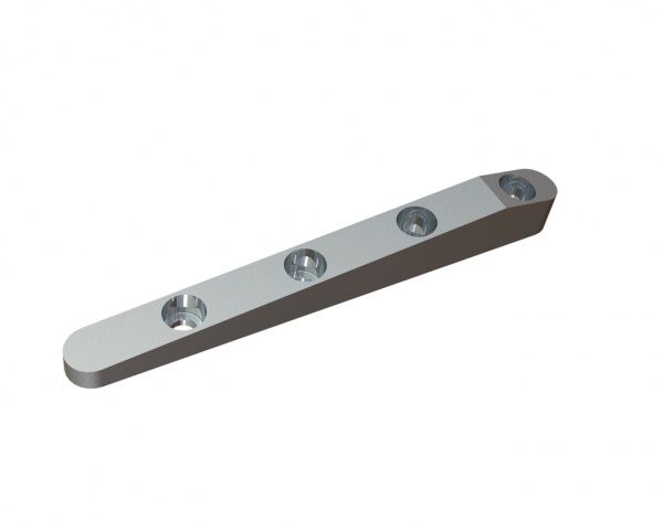 Barre de malaxage pour disque rotor 237x29x22, Premium Line, 4 perçages fraisés, version X pour Herbold Meckesheim GmbH Herbold Plastkompaktor HV-70