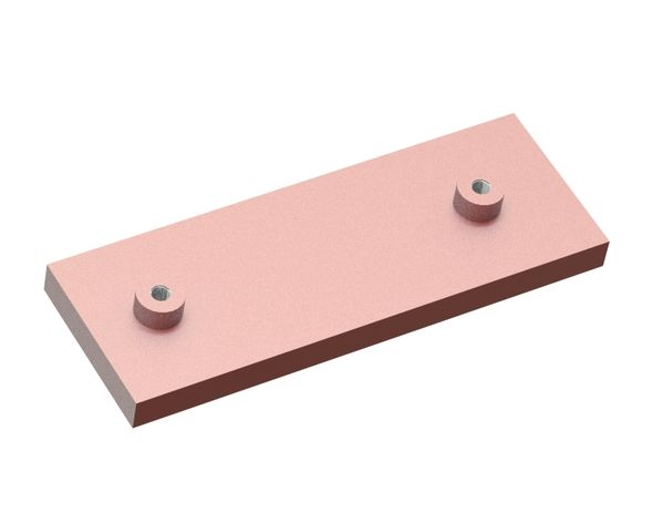 barre d'usure 2 douilles avec filetage 1/2"-13 