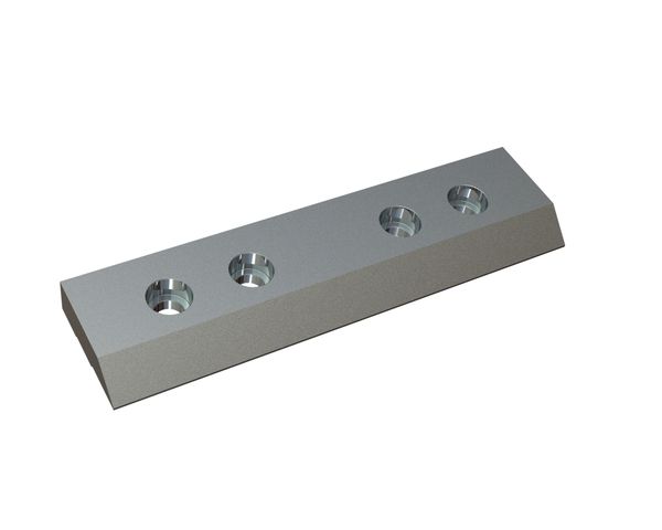 Barrette de raccordement 390x100x25/30 pour Andritz MeWa UG 1600 S