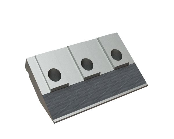 Barrette de raccordement centre 345x224x72 pour Lindner Recyclingtech Lindner Polaris 1800