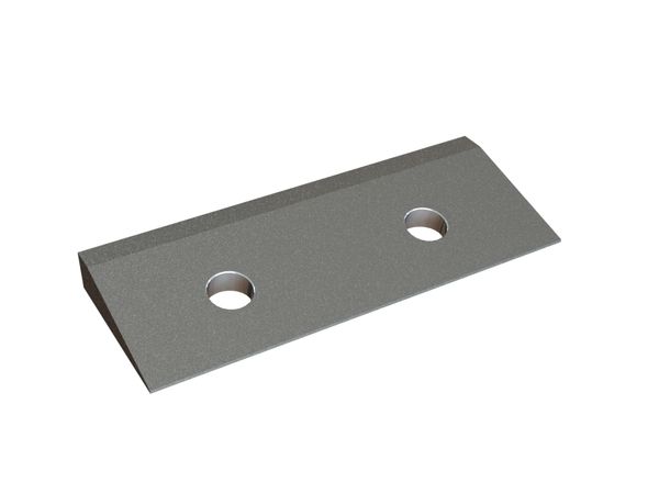 Barrette de raccordement à droite 205x78x19 pour Hosokawa Alpine AG 