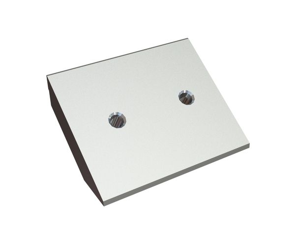 Barrette de raccordement droite 206x175x38 pour Vecoplan Vecoplan VEZ